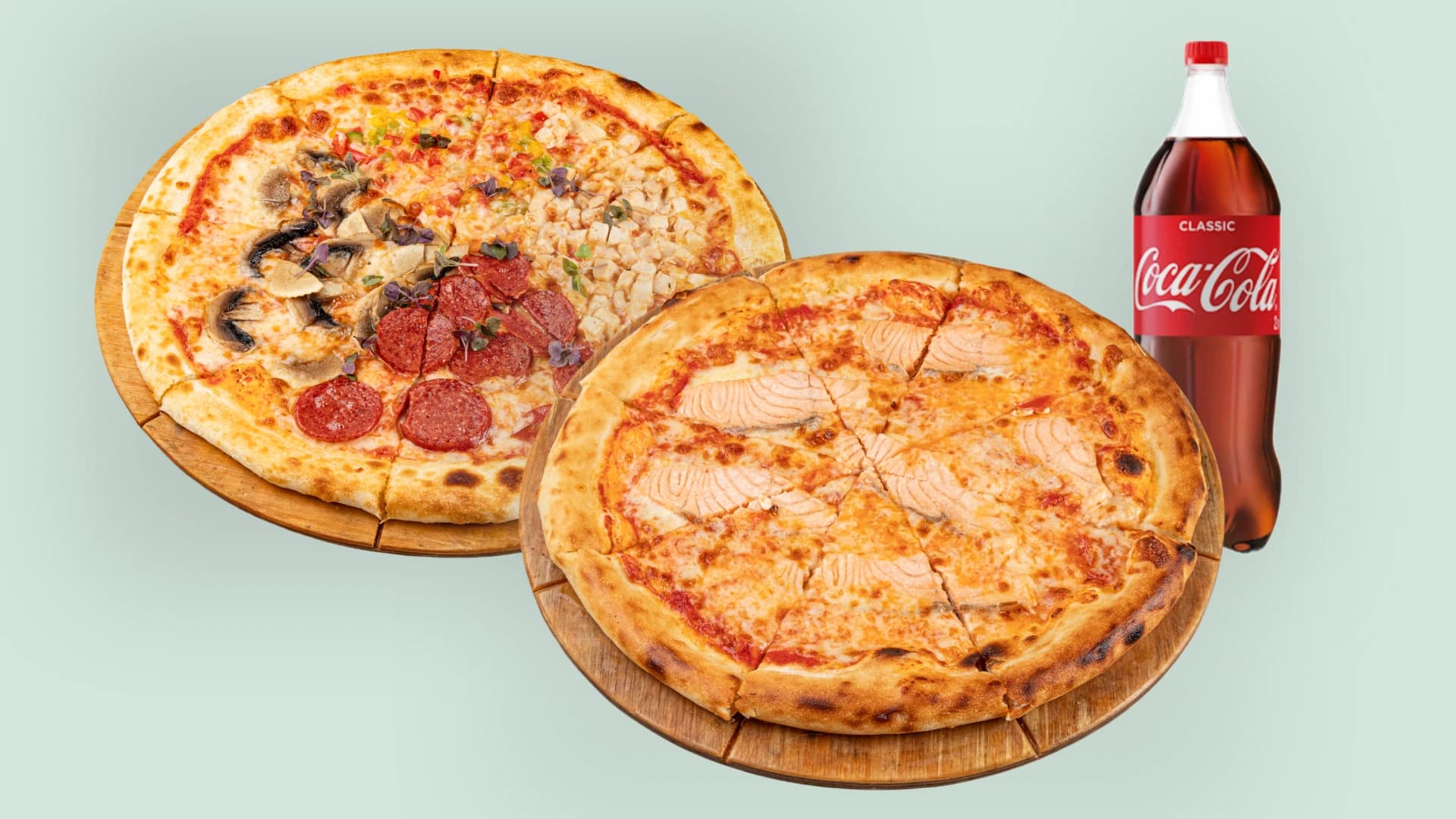 Изображение продукта Комбо на двоих (Пицца)